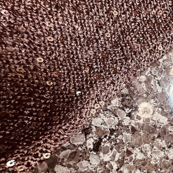 Belldini sparkly tunic sweater top size L - Picture 5 of 10